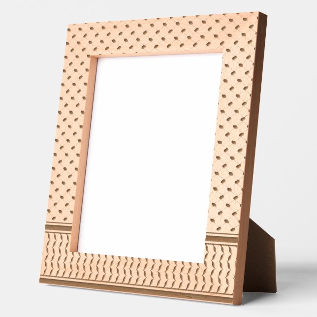 GRATUIT PALESTINE Keffiyeh cadre en bois (Gauche)