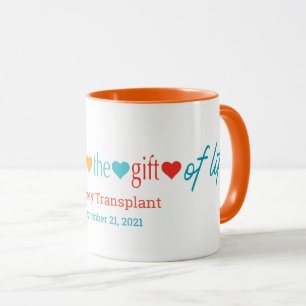 Gratuit pour le cadeau personnalisé transplant Mug