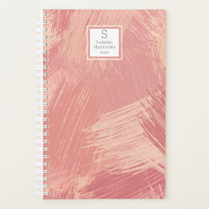 Gratuit rose et corail Monogramme