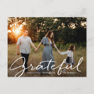 Gratuit Script Thanksgiving Carte postale Carte ph