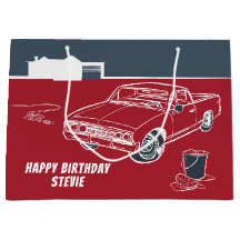 Gratuit TIme Voiture Grand sac cadeau