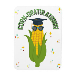 GRATULATIONS DE MAÏS ! Magnet photo flexible