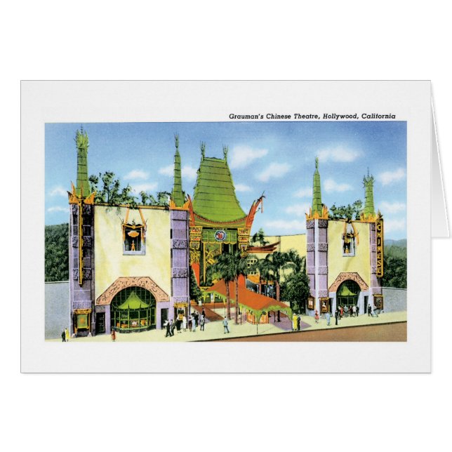 Grauman's Chinese Theatre, Hollywood, Ca (Devant horizontal)