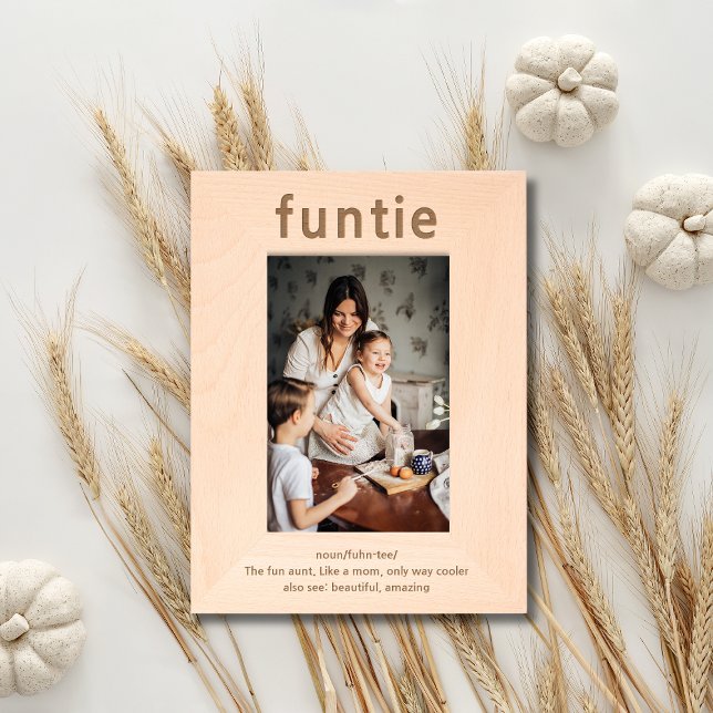 Gravés Cadres photo laser de définition amusante Tante (Créateur téléchargé)