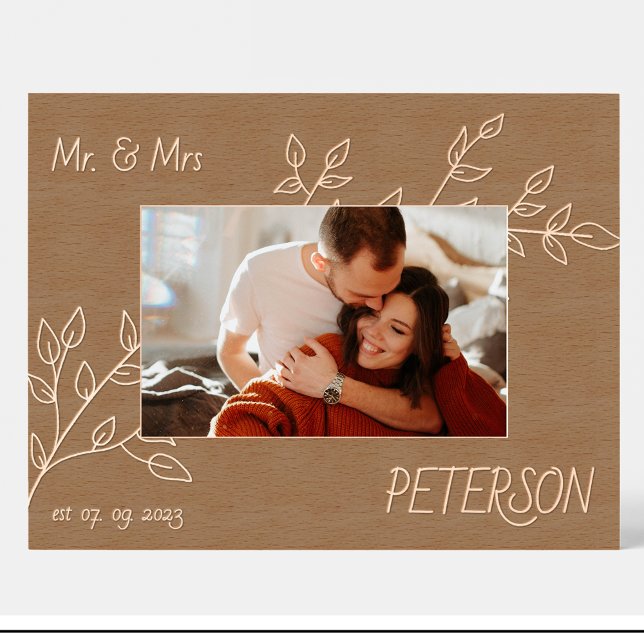 Gravés Fleurs de chauffage domestique Cadres personnalisé (Créateur téléchargé)