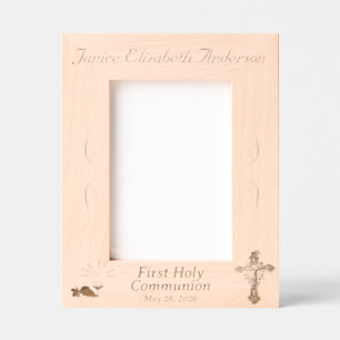 Gravés Première Communion Engravée Cadres