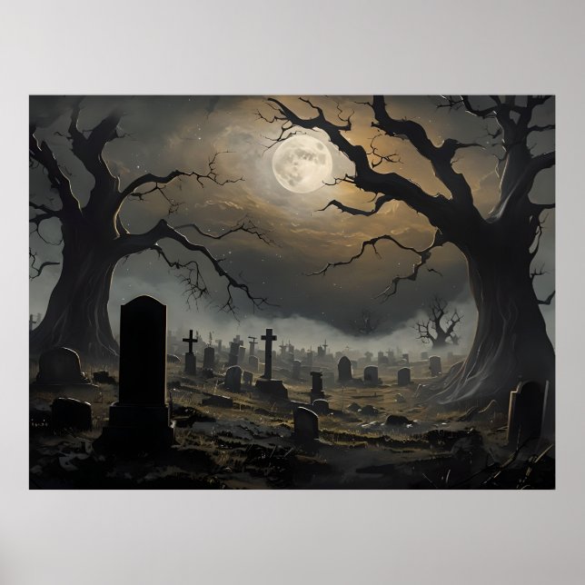 Graveyard Dawn - Poster du cimetière (Devant)