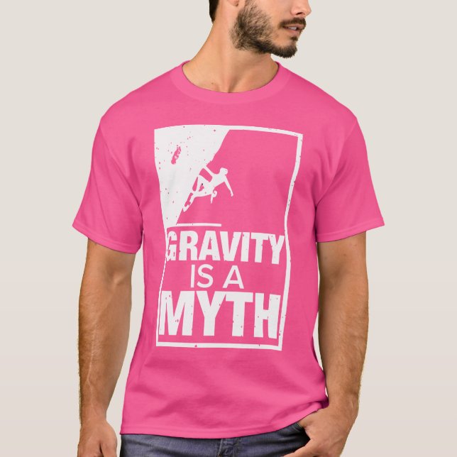 Gravity A Myth Rock Et Mountain Escalade Tshirt C (Devant)