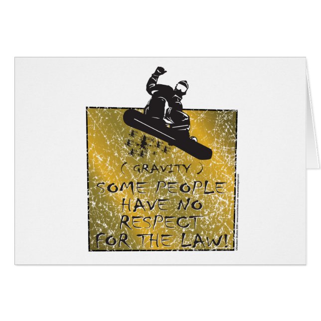 Gravity Snowboarder (Devant horizontal)