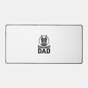 Gravure Papa Doberman Vintage Design pour amateur
