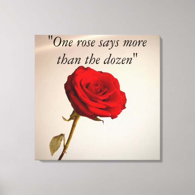 Gravure rose en toile "Belles fleurs" (Recto)