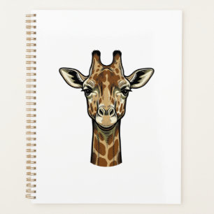 Gravure vintage de girafe, création de vecteur_1
