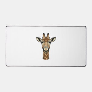 Gravure vintage de girafe, création de vecteur_1