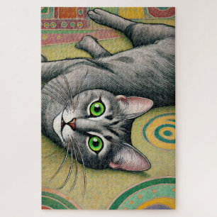 Gray Cat 1000 Piece Puzzle