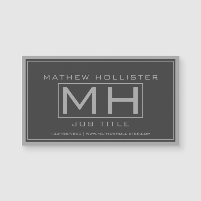 Gray et gris foncé professionnel (Devant)