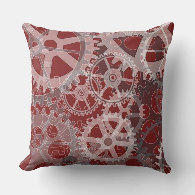 GRAY GEARS DESIGN Retro Lance Oreiller (Recto)