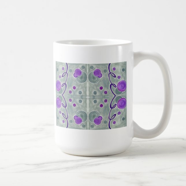 Gray Globes Blanket Mug (Droite)