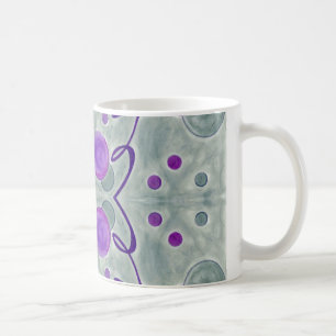 Gray Globes Blanket Mug