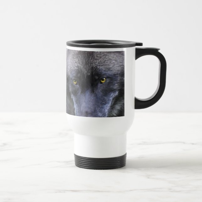 GRAY WOLF Wildlife Gift Mug (Droite)