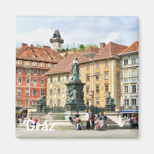 Graz, Autriche - aimant frigo de Velvet Escape