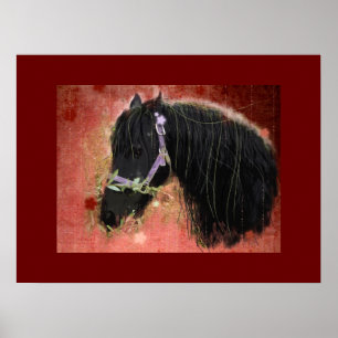 Grazing in the fields - Poster