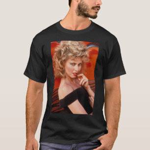 Grease Sandy Robe Noire Photo T-shirt