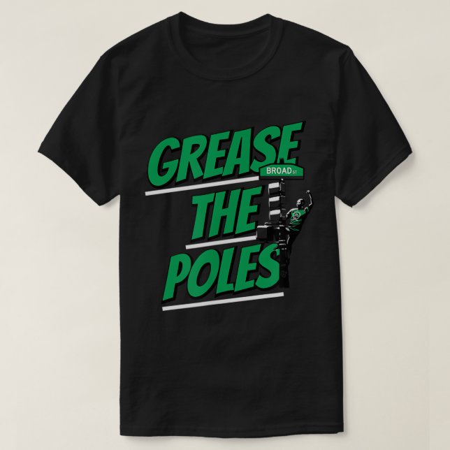Grease The Poles - Philadelphie Football T-Shirt (Design devant)