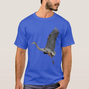 GREAT BLUE HERON Wildlife T-Shirt