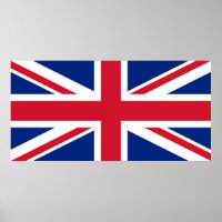 Great Britain Flag UK Poster United Kingdom