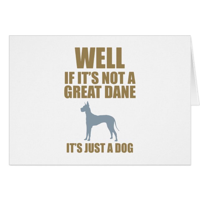 Great dane (Devant horizontal)