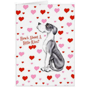 Great Dane Mantle UC Valentine's Day Kiss
