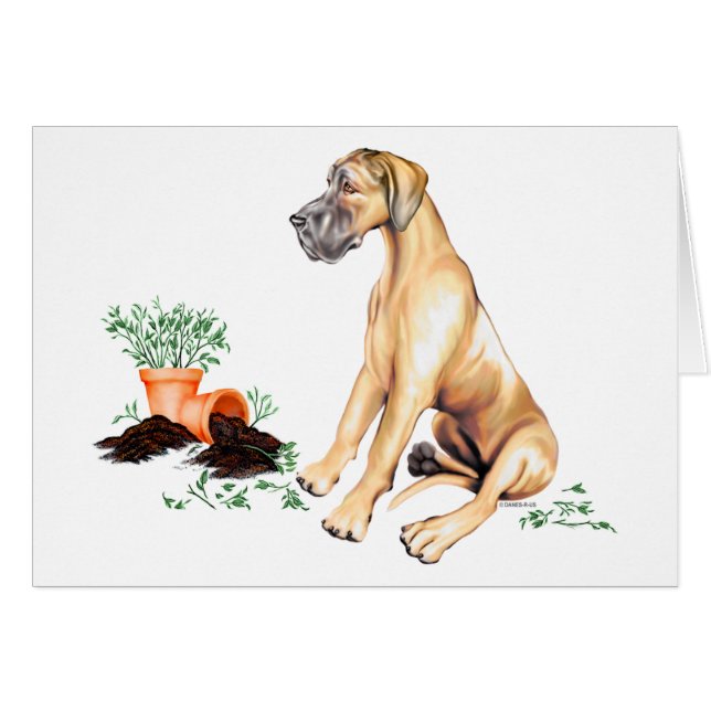 Great Dane Naughty Pup Feu UC (Devant horizontal)