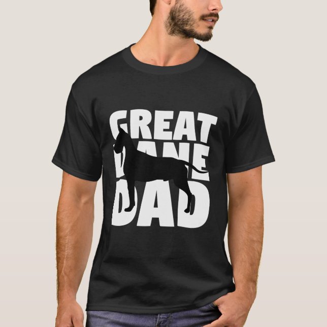 Great Dane Papa Sweat - shirt à capuche Chien Père (Devant)