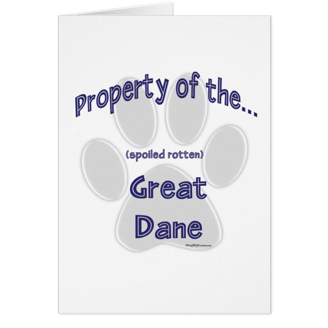 Great Dane propriété (Devant)