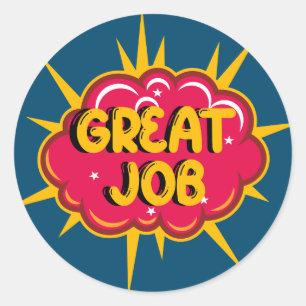 great job sticker