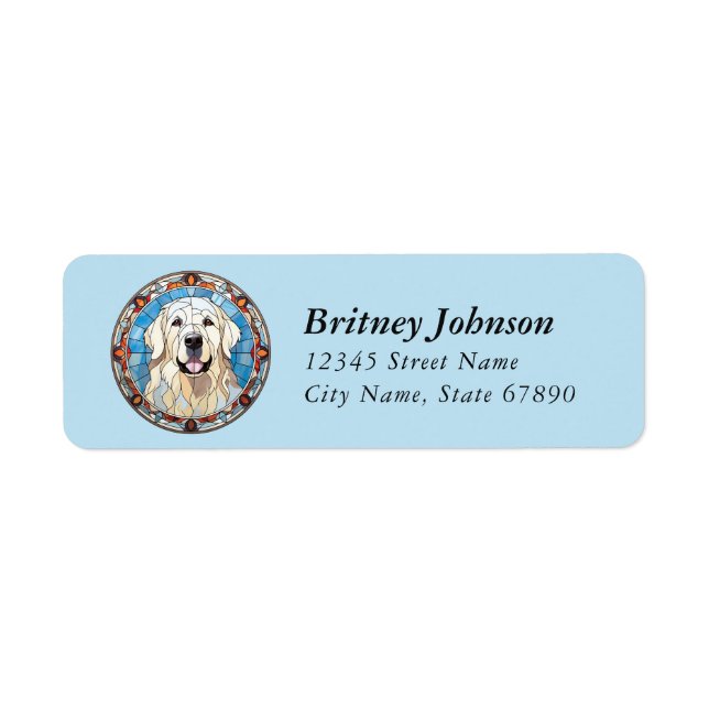 Great Pyrenees Retourner les étiquettes d'adresse (Devant)