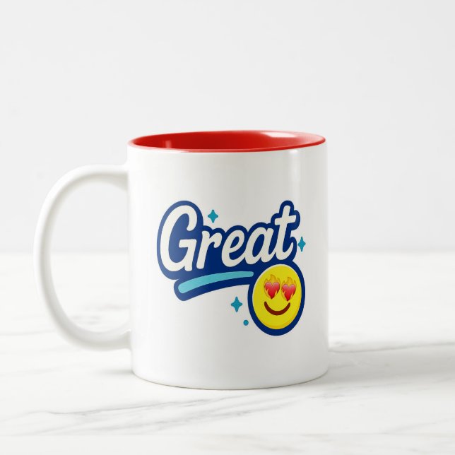 Great Smile café Mug cadeau pour Friends & All (Gauche)