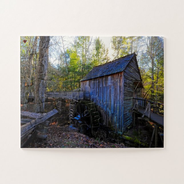 Great Smoky Mountain Tennessee Jigsaw Puzzle (Horizontal)