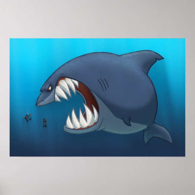 Great White Shark Poster (Devant)