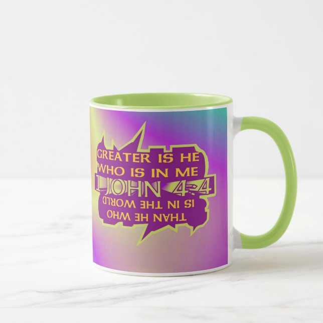 Greater is He (En particulier) Coffee Mug (Droite)