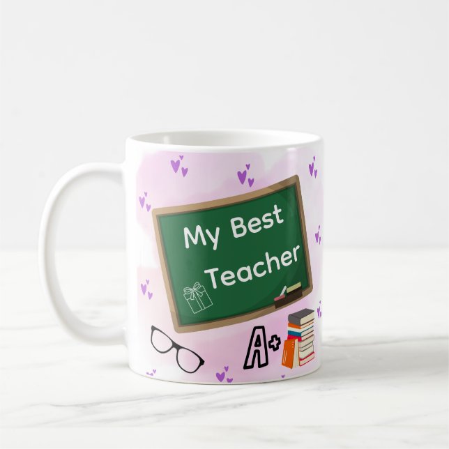 Greatest Teacher Coffee Mug (Gauche)