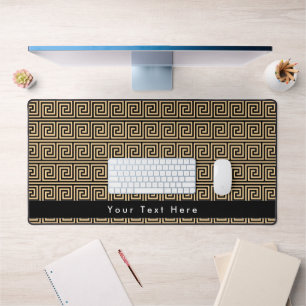 Grec Meander Carré Motif principal Brown