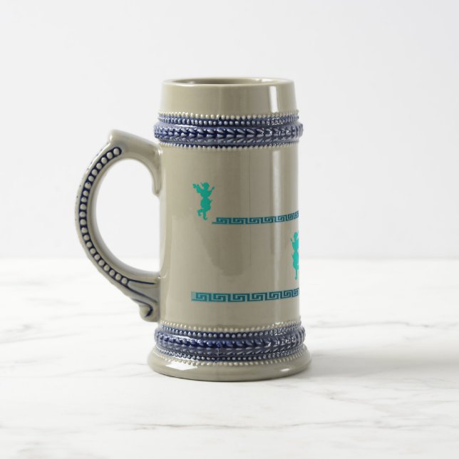 Grec Mug / grecain Clé avec Evzone (Gauche)