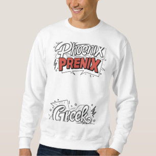 Grec Phoenix Hommes Sweatshirt Design 🪽 👕
