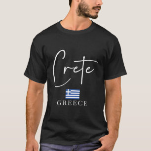 Grèce Drapeau Vacances - Île Crète Pullover Hoodi