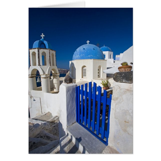Grèce et île grecque de Santorini ville d'Oia 3 (Devant)