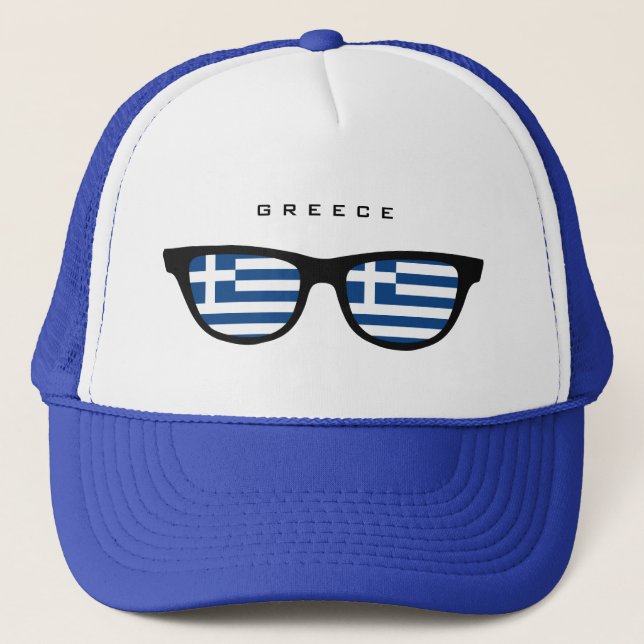 Grece Shades casquette personnalisé (Devant)