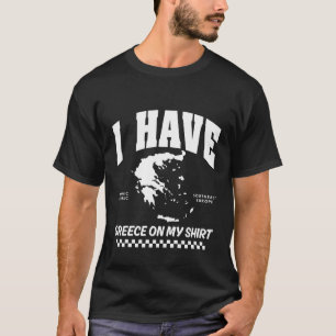 Grèce sur mon t-shirt
