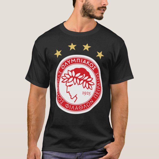 GREECE-OLYMPIACOS FC LOGO Classic T-Shirt (Devant)
