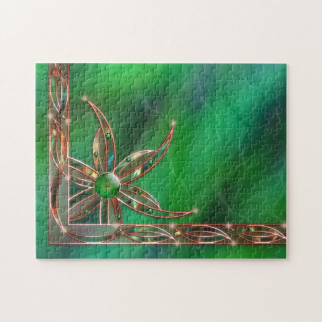 Green As the Grass Puzzle (Horizontal)